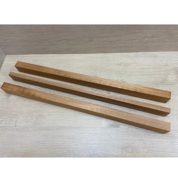 Махагон Кая заготовка грифа электрогитары Радиал АА 47х(29.5-17-29.5)х680 мм - из 3х частей-0