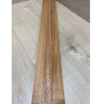 Махагон Кая заготовка грифа электрогитары Радиал АА 47х(29.5-17-29.5)х680 мм - из 3х частей-5