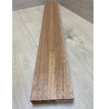 Махагон Кая заготовка грифа электрогитары Смешанный АА 33.5х(46.5-20-46.5)х800 мм - из 3х частей-6