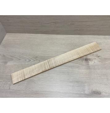 Клён Белый Явор, Волнистый заготовка накладки для электрогитары Радиал АА Волна ААА 8.5х63-54х515 мм-0