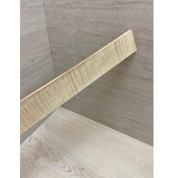 Клён Белый Явор, Волнистый заготовка накладки для электрогитары Радиал АА Волна ААА 8.5х63-54х515 мм-6