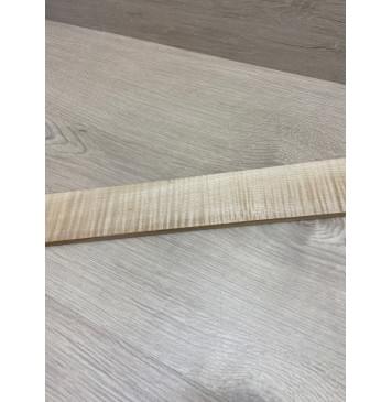 Клён Белый Явор, Волнистый заготовка накладки для электрогитары Радиал АА Волна ААА 8.5х63-54х515 мм-2