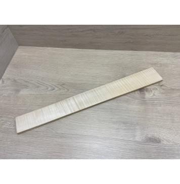 Клён Белый Явор, Волнистый заготовка накладки для электрогитары Радиал АА Волна ААА 9х64-54х515 мм-3