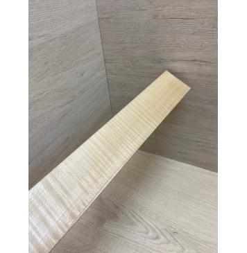 Клён Белый Явор, Волнистый заготовка накладки для электрогитары Радиал АА Волна ААА 9х64-54х515 мм-8