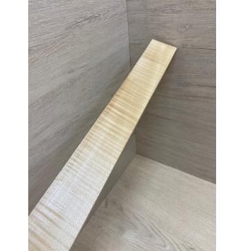 Клён Белый Явор, Волнистый заготовка накладки для электрогитары Радиал АА Волна ААА 9х64-54х515 мм-9