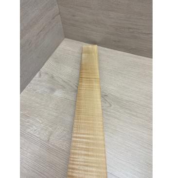 Клён Белый Явор, Волнистый заготовка накладки для электрогитары Радиал АА Волна ААА 9х64-54х515 мм-6