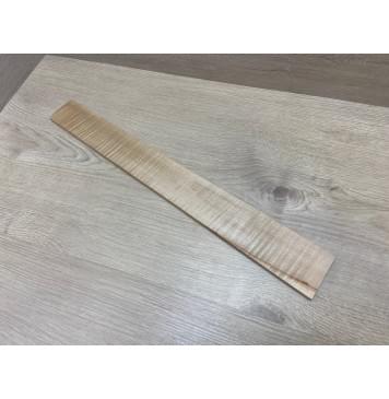 Клён Белый Явор, Волнистый заготовка накладки для электрогитары Радиал АА Волна АА 9х64-52х510 мм-0