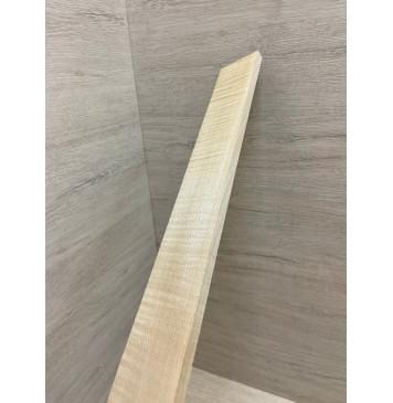 Клён Белый Явор, Волнистый заготовка накладки для электрогитары Радиал АА Волна АА 9х64-52х510 мм-4