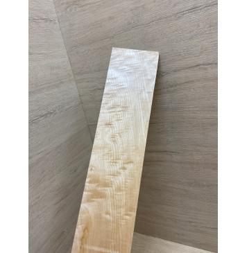 Клён Облачко заготовка накладки для электрогитары Смешанный ААА Волна АА 9х93-90х580 мм-4