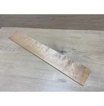 Клён Облачко заготовка накладки для электрогитары Смешанный ААА Волна А 8х92-88х580 мм-0