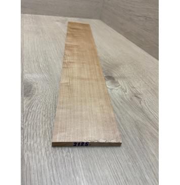 Клён Облачко заготовка накладки для электрогитары Смешанный ААА Волна А 8х92-88х580 мм-3