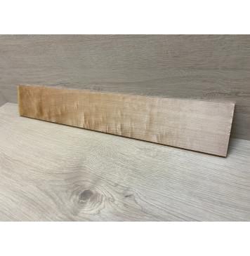 Клён Облачко заготовка накладки для электрогитары Смешанный ААА Волна А 8х92-88х580 мм-4