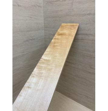 Клён Облачко заготовка накладки для электрогитары Смешанный ААА Волна А 8х92-88х580 мм-7