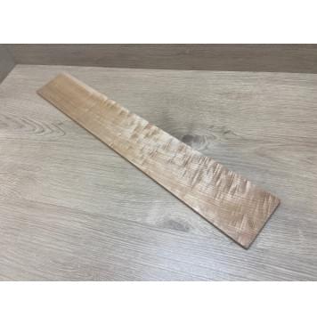 Клён Облачко заготовка накладки для электрогитары Смешанный ААА Волна АА 8х92-88х580 мм-0