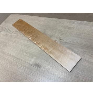 Клён Облачко заготовка накладки для электрогитары Смешанный ААА Волна АА 8х92-88х580 мм-2