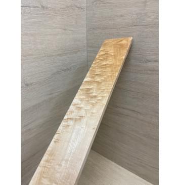 Клён Облачко заготовка накладки для электрогитары Смешанный ААА Волна АА 8х92-88х580 мм-5