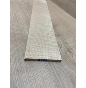 Клён Белый Явор, Волнистый заготовка накладки для электрогитары Смешанный ААА Волна АА 8х80х495 мм-5