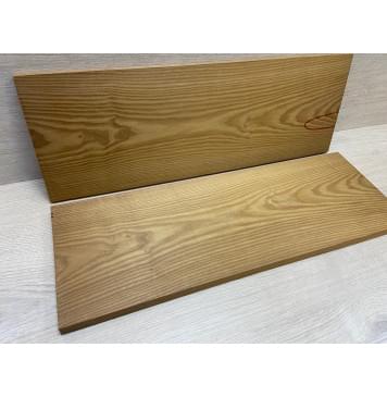 Ясень Печёный 180 гр заготовка на топ Тангент АА 17х182х520 мм (2шт книжкой)-6