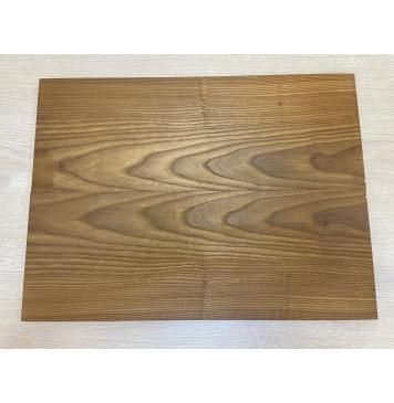 Ясень Печёный 180 гр заготовка на топ Смешанный А 16.5х180х480 мм (2шт книжкой)-0