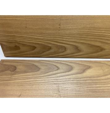 Ясень Печёный 180 гр заготовка на топ Смешанный А 16.5х180х480 мм (2шт книжкой)-5