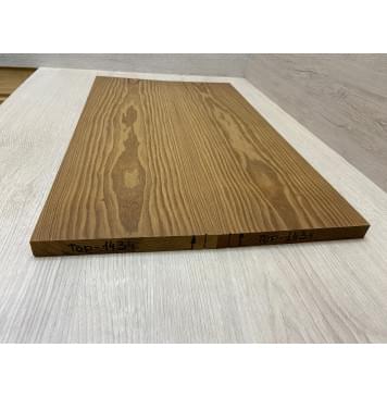 Ясень Печёный 180 гр заготовка на топ Тангент АА 19х164х550 мм (2шт книжкой)-6