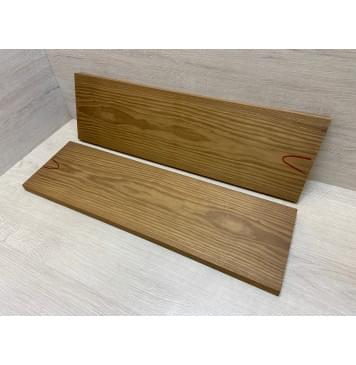 Ясень Печёный 180 гр заготовка на топ Тангент АА 19х164х550 мм (2шт книжкой)-4