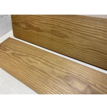 Ясень Печёный 180 гр заготовка на топ Тангент АА 19х164х550 мм (2шт книжкой)-5