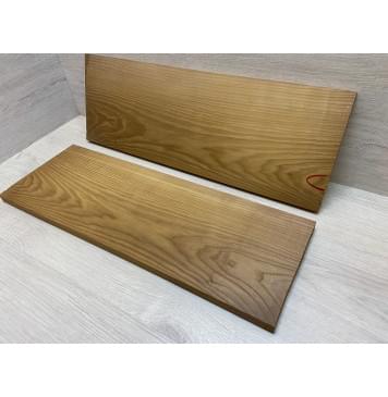 Ясень Печёный 180 гр заготовка на топ Смешанный АА 17.5х190х530 мм (2шт книжкой)-5