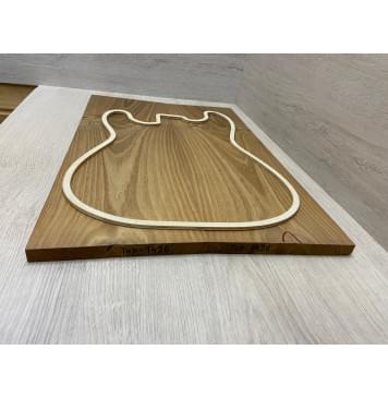 Ясень Печёный 180 гр заготовка на топ Тангент А 17х187х545 мм (2шт книжкой)-8