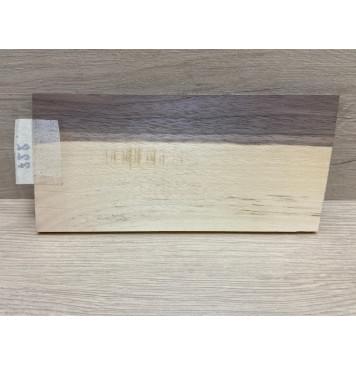 Орех Американский Заболонь заготовка накладки на головку грифа Смешанный ААА 7х102х210 мм-2