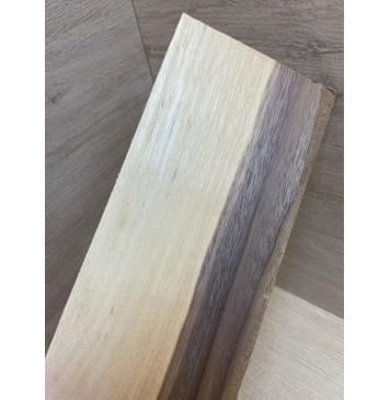 Орех Американский Заболонь заготовка накладки на головку грифа Смешанный ААА 7х102х210 мм-1