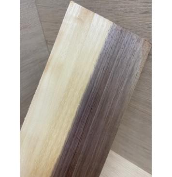 Орех Американский Заболонь заготовка накладки на головку грифа Смешанный ААА 6х106х210 мм-3