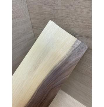 Орех Американский Заболонь заготовка накладки на головку грифа Смешанный ААА 6х97х210 мм-1