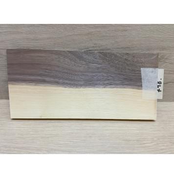 Орех Американский Заболонь заготовка накладки на головку грифа Смешанный ААА 7х100х210 мм-0