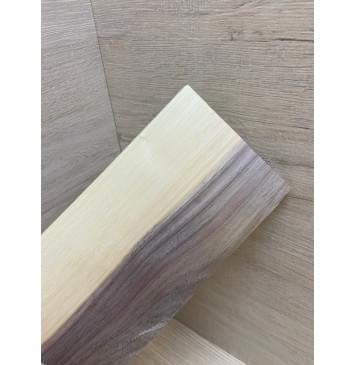 Орех Американский Заболонь заготовка накладки на головку грифа Смешанный ААА 7х100х210 мм-3