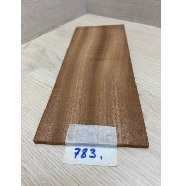 Сапели заготовка накладки на головку грифа Радиал АА 5х106х260 мм-1