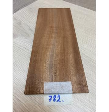 Сапели заготовка накладки на головку грифа Радиал АА 5х107х260 мм-1