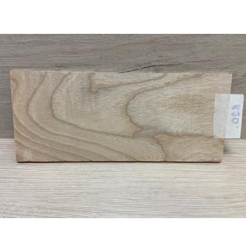 Ясень Белый заготовка накладки на головку грифа Тангент ААА 5х96х220 мм-3