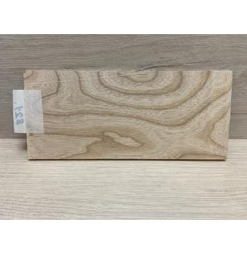 Ясень Белый заготовка накладки на головку грифа Тангент ААА 5.5х98х220 мм-1