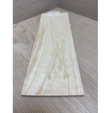Ясень Белый заготовка накладки на головку грифа Тангент ААА 5.5х97х280 мм-3