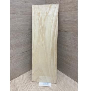 Ясень Белый заготовка накладки на головку грифа Тангент ААА 5.5х97х280 мм-1