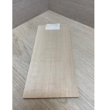 Клён Белый заготовка накладки на головку грифа Радиал ААА 5х100х215 мм-3