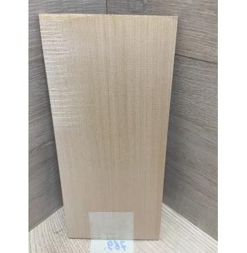 Клён Белый заготовка накладки на головку грифа Радиал ААА 5х100х215 мм-1