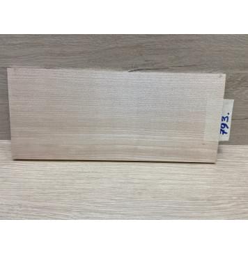 Клён Белый заготовка накладки на головку грифа Радиал ААА 5х97х220 мм-0