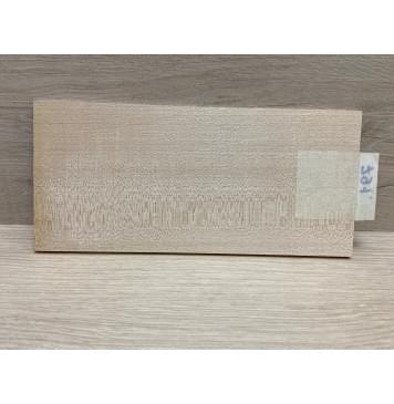 Клён Белый заготовка накладки на головку грифа Радиал ААА 5х100х215 мм-2