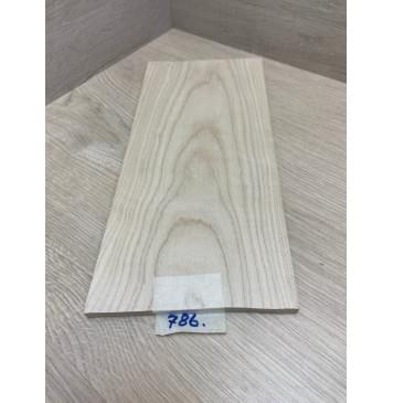 Клён Белый заготовка накладки на головку грифа Тангент ААА 8х142х300 мм-4