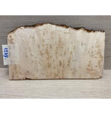 Ольха Кап заготовка накладки на головку грифа Смешанный ААА 5.5х110-120х220 мм-1