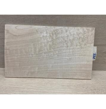 Клён Облачко заготовка накладки на головку грифа Смешанный ААА Волна ААА 3х167х280 мм-0