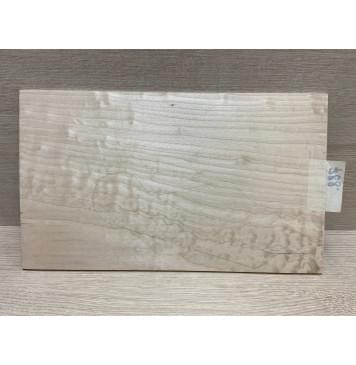 Клён Облачко заготовка накладки на головку грифа Смешанный ААА Волна ААА 3х167х280 мм-2