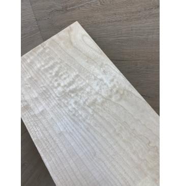 Клён Облачко заготовка накладки на головку грифа Смешанный ААА Волна ААА 3х167х280 мм-4